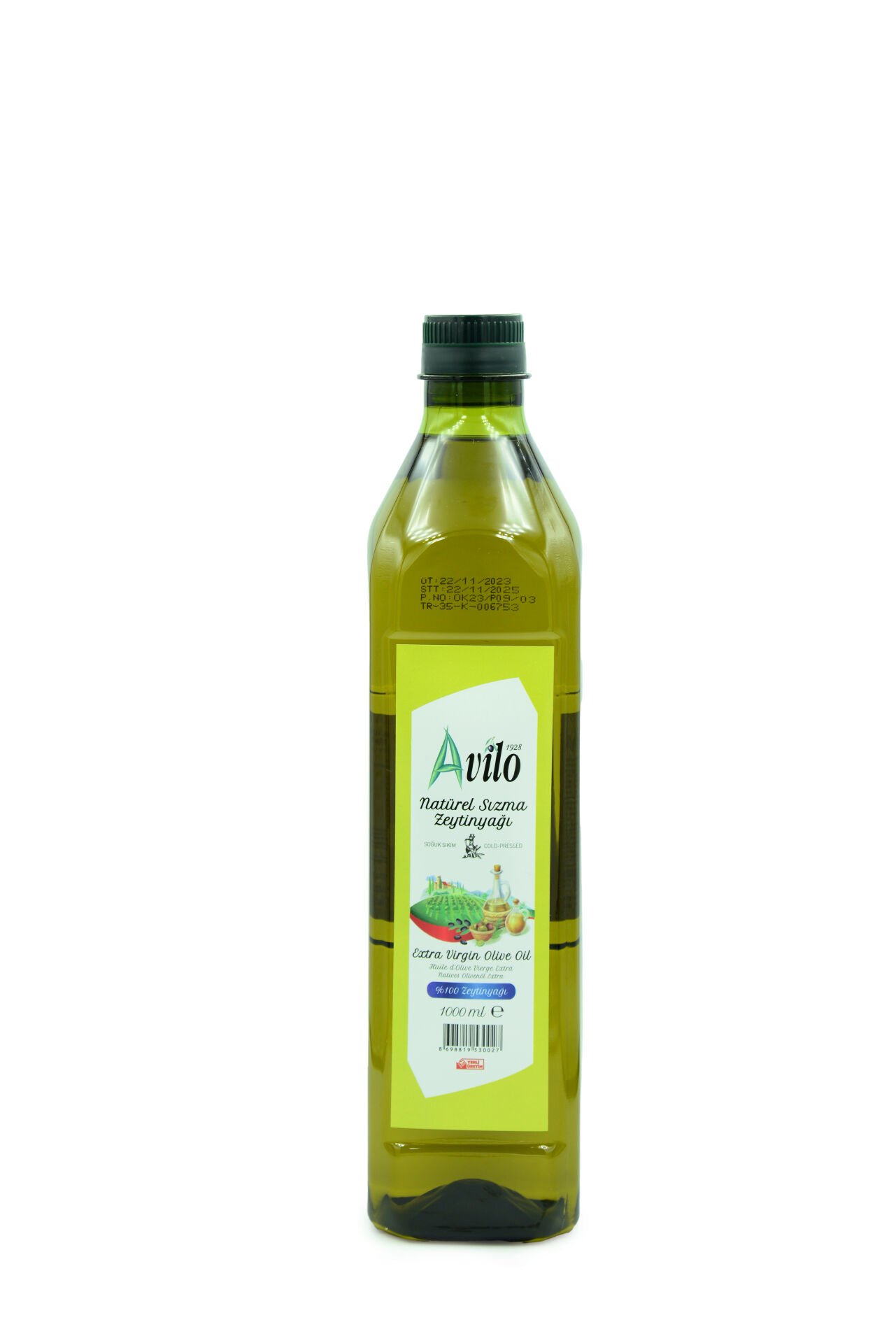 1 Lt Avilo Soğuk Sıkım Natürel Sızma Zeytinyağı