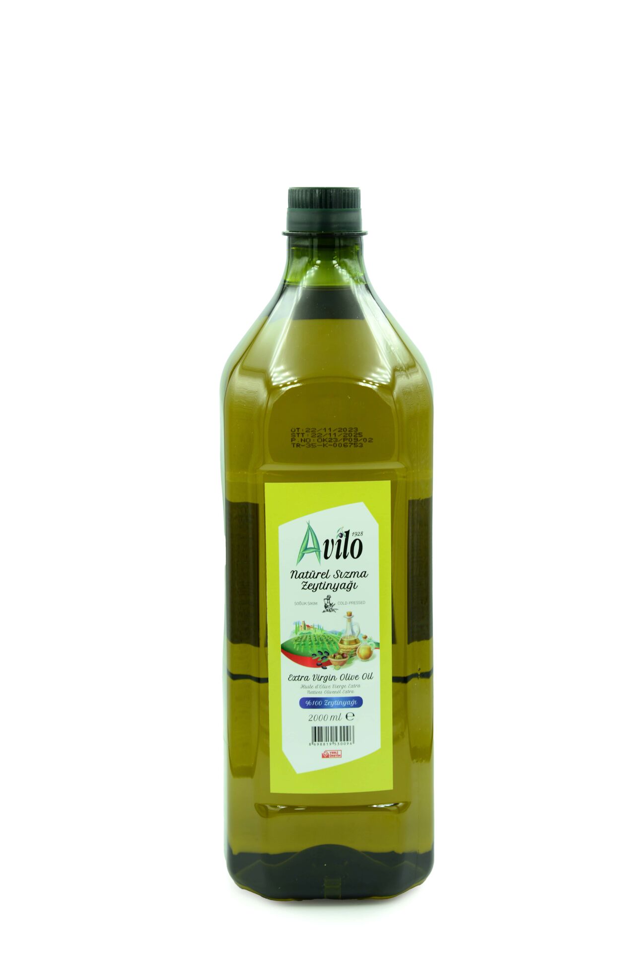 2 Lt Avilo Soğuk Sıkım Natürel Sızma Zeytinyağı