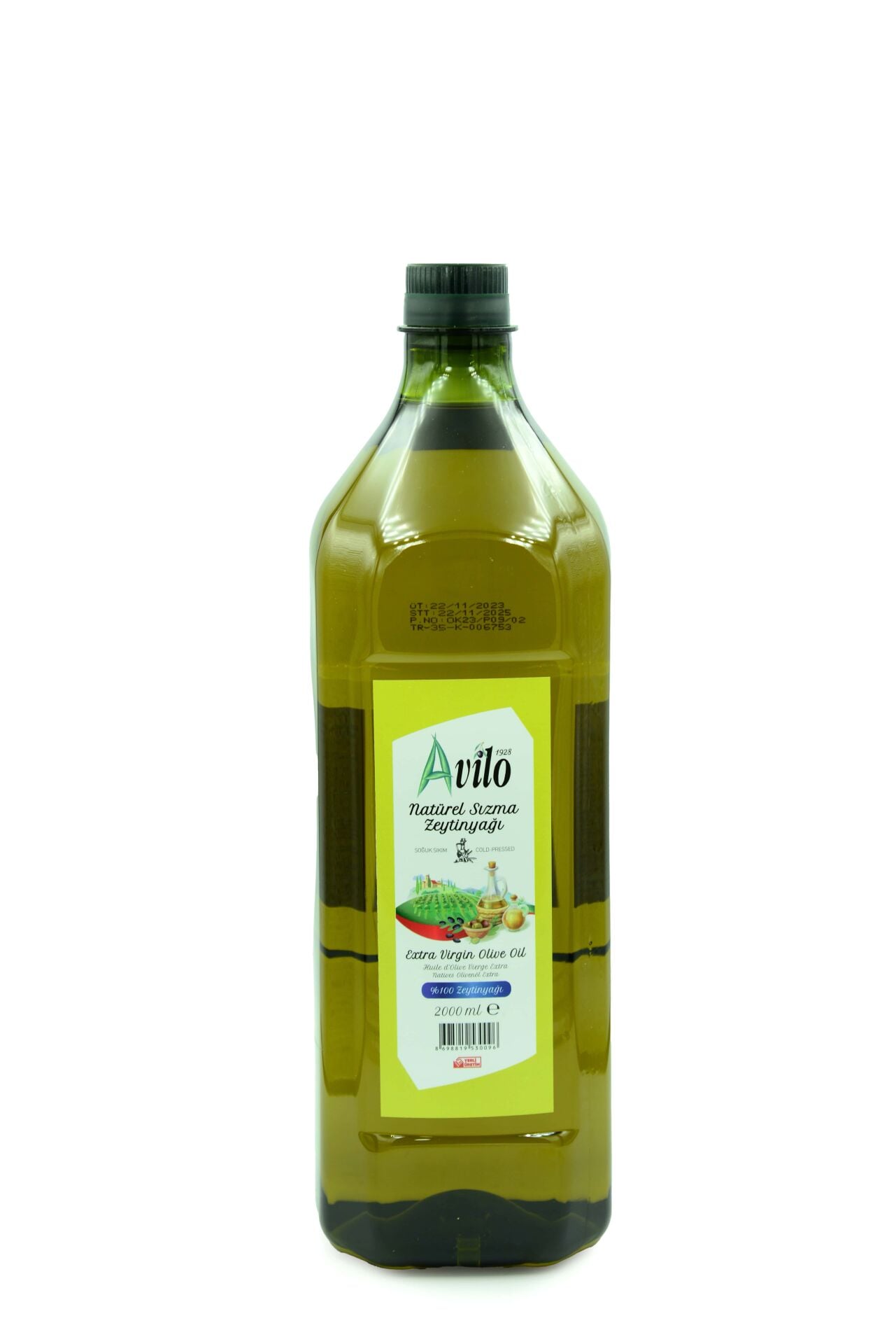 2 Lt Avilo Soğuk Sıkım Natürel Sızma Zeytinyağı