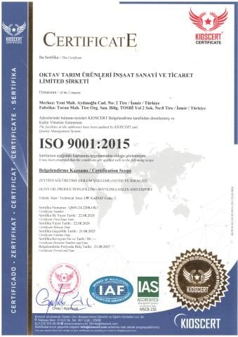2024 - 2025 Erken Hasat Filtresiz 5 Lt Avilo Soğuk Sıkım Natürel Sızma Zeytinyağı