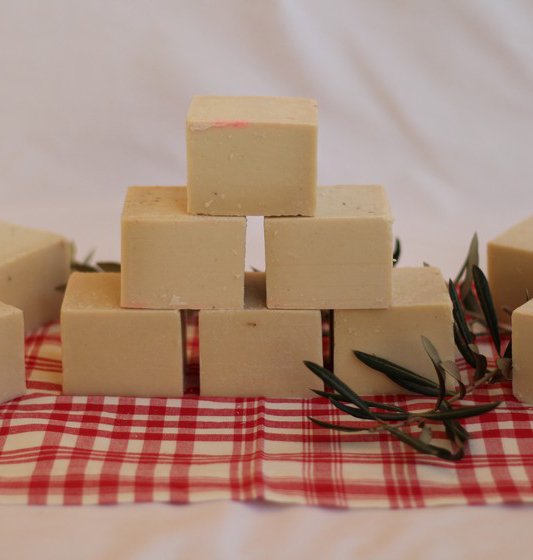 %100 Doğal El Yapımı Zeytinyağı Sabunu ( 4'lü paket )