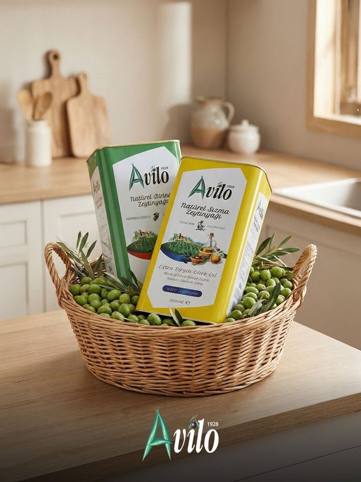 Bereket Paketi - 5 Lt Avilo Soğuk Sıkım Natürel Sızma Zeytinyağı + 5 Lt Avilo Soğuk Sıkım Natürel Birinci Zeytinyağı(Kopya)