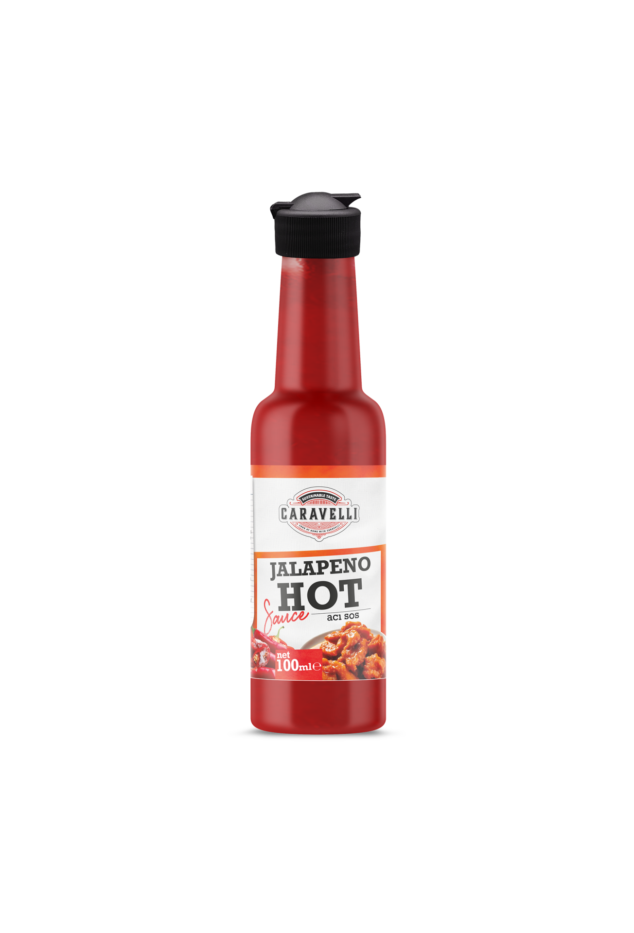 Caravelli Jalapeno Hot Sos - 100 cc